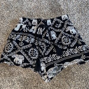 shein flowy shorts, never wore them because they were too small(: (size:s)